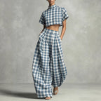 Blue and White