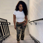 Summer Women Clothing Personalized Camouflage Print