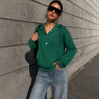 Women's Hooded Pullover Sweatshirt