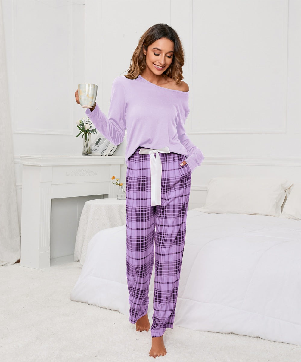 Solid Color Pajamas Lingerie