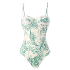 Green Single Swimsuit