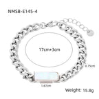 NMSB-E145-4 Steel Color White Shell