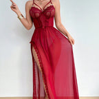 Lace Cutout Pajamas Lingerie