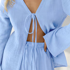 Autumn Long Pajamas Lingerie