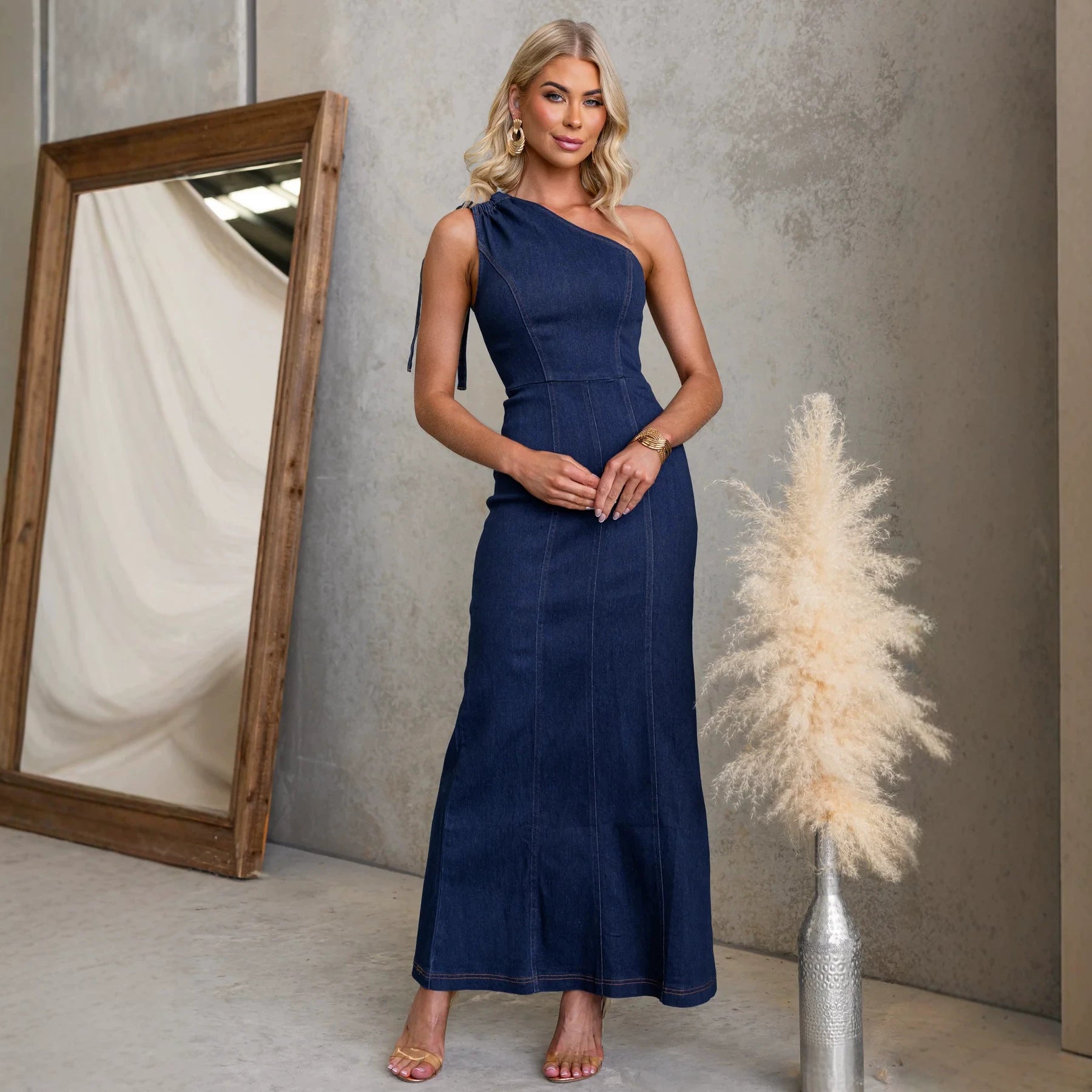 Women's Denim Summer Dress