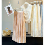 Design Embroidered Streamer Yarn Skirt Women Summer HW