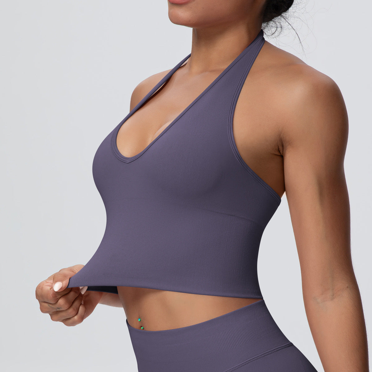 Women's High-Support Halter Sports Bra