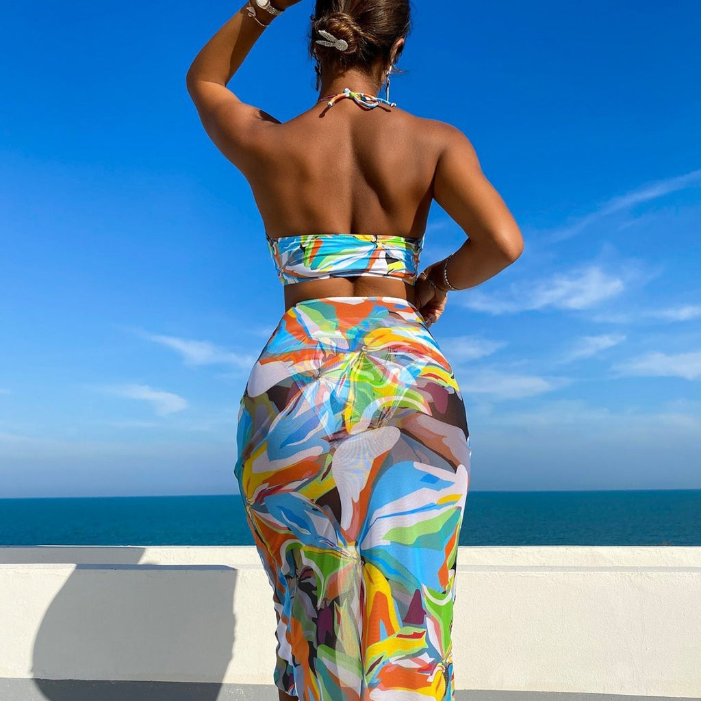 Split Bikini Swimwear