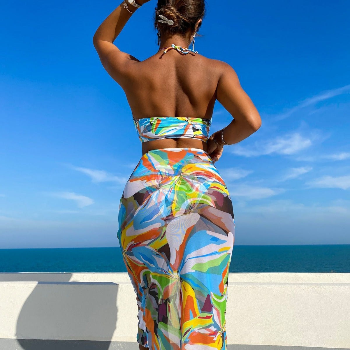 Split Bikini Swimwear