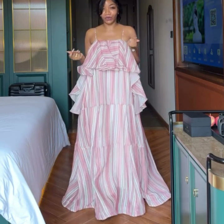 Women's Ruffled Summer Dress