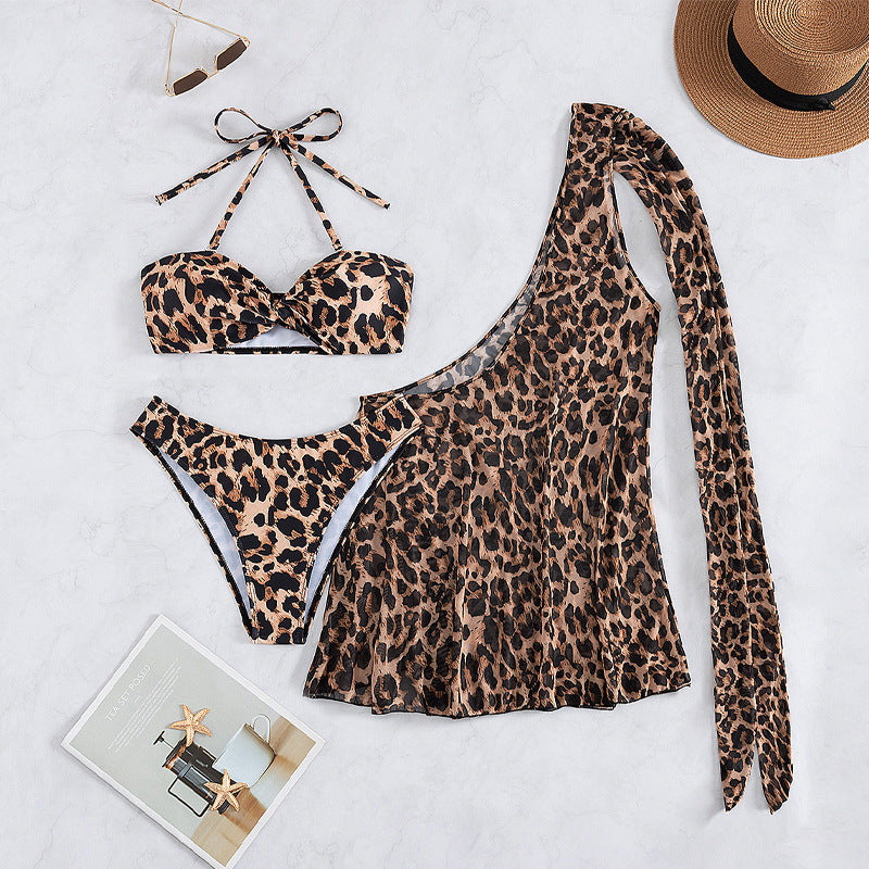 Leopard Print Bikini Swimwear