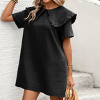 Women's Denim Short Sleeve Dress