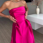 Women's Satin Evening Dress