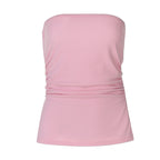 Women's Solid Color Stretch Tube Top