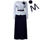 Dark Blue Belt Corsage