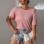 Women's Plus Size Relaxed Knit Top