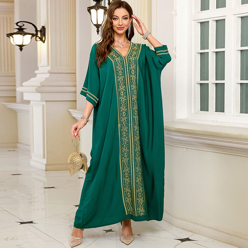 Rayon Embroidery Cover Up Swimwear