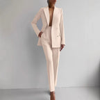 Spring Casual Business Attire Women Set