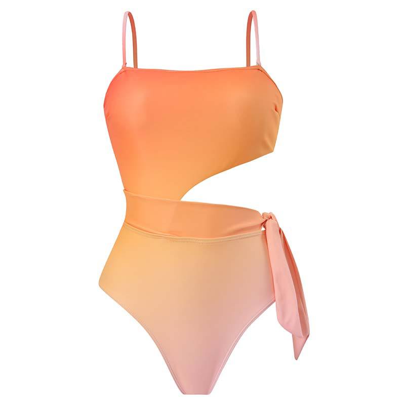 Skinny Slimming One-piece Swimwear