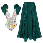 Conservative One-piece Swimwear