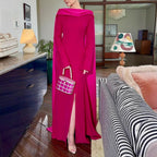 Women's Ribbon Sheath Evening Dress