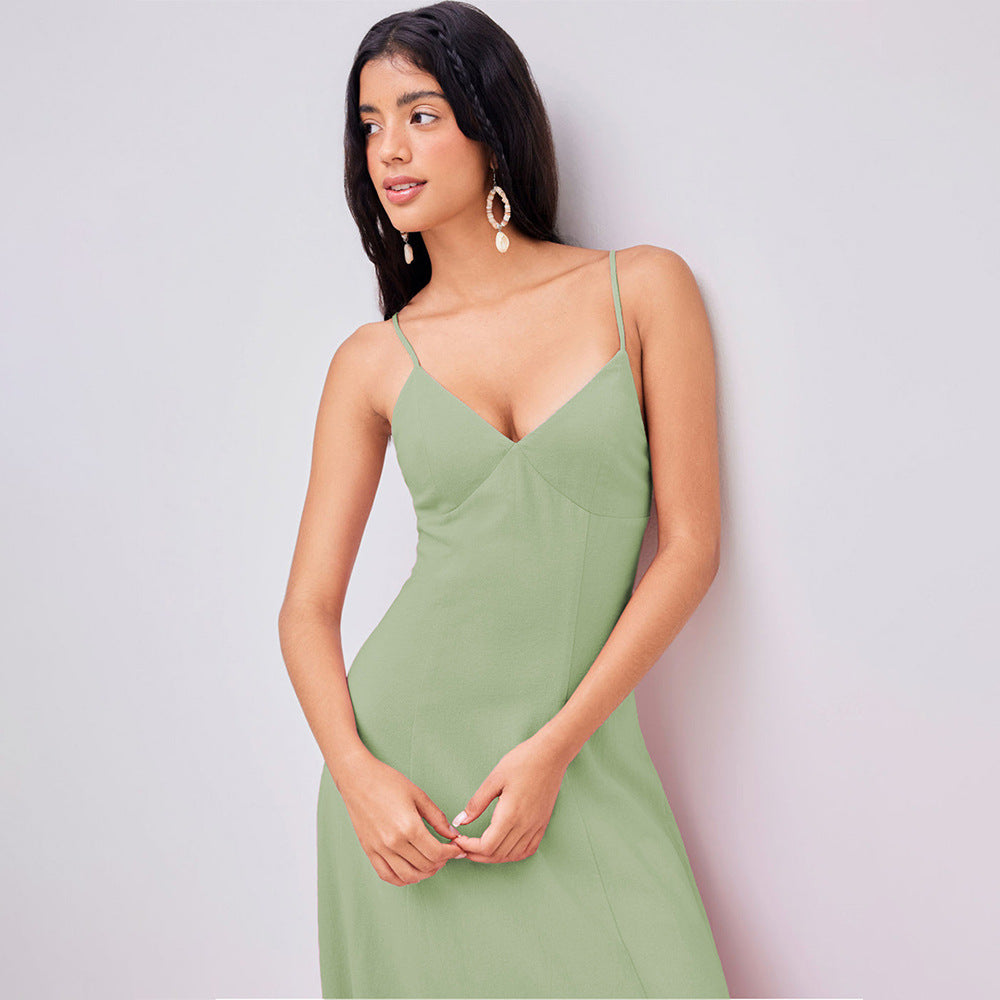 Women’s Backless A-Line Dress