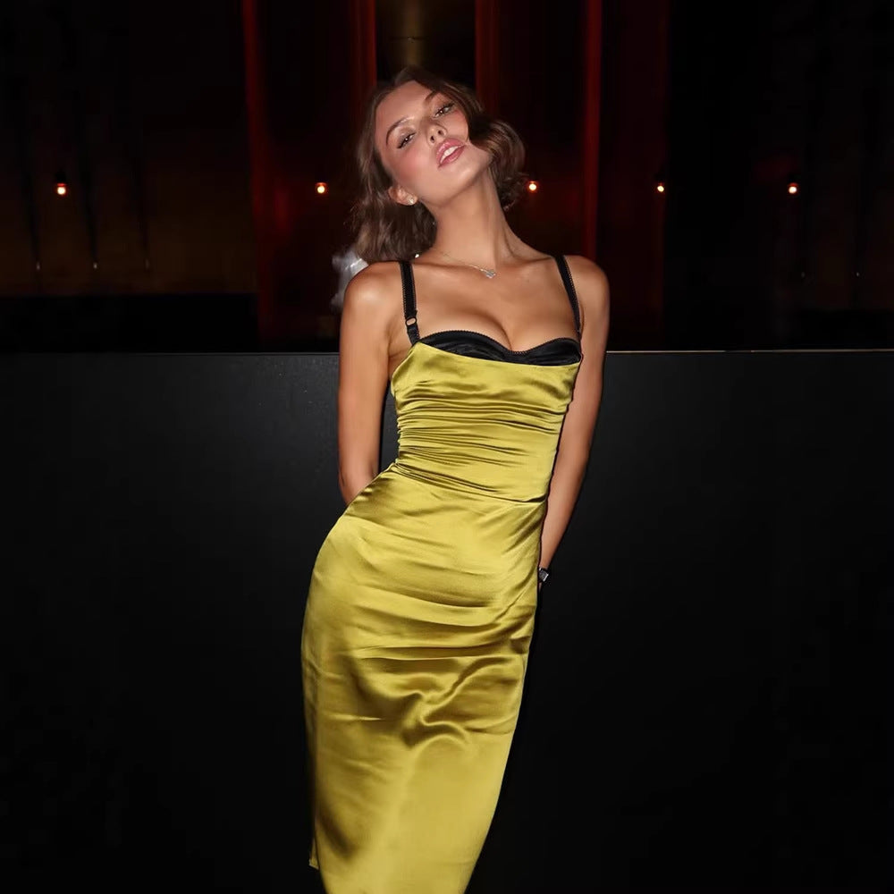 Women's Satin Sling Dress