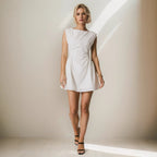 Women's Summer Autumn French Design Fashionable Solid Dress