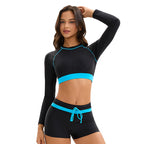 Long Sleeve One-piece Swimwear