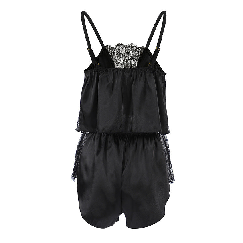 Black Pajamas Lingerie