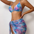 Lace One-piece Swimwear