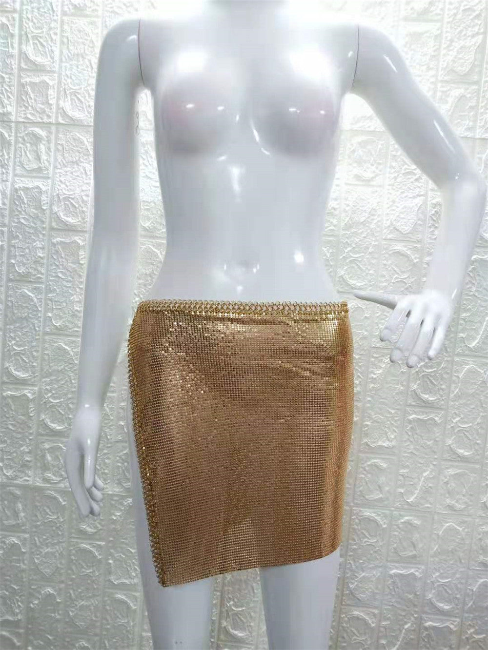 626 Gold Skirt