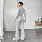 Women's Casual Gray Sports Set