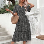 Slim Fit Printed Dress