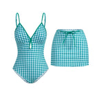 Peacock Green Plaid