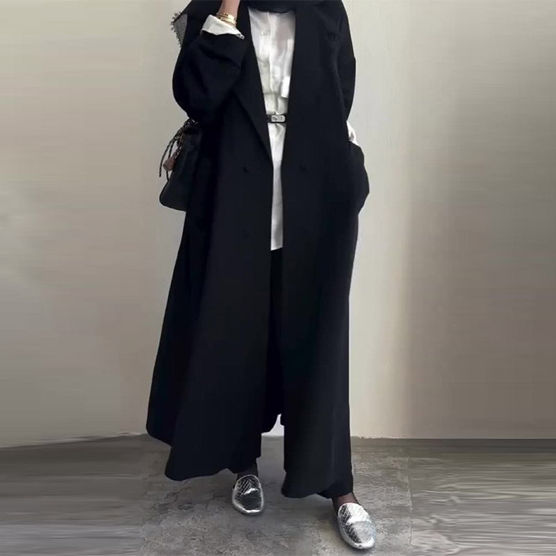 Sense Small Midi Hepburn Woolen Coat