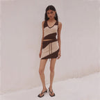Hollow Out One-piece Swimwear