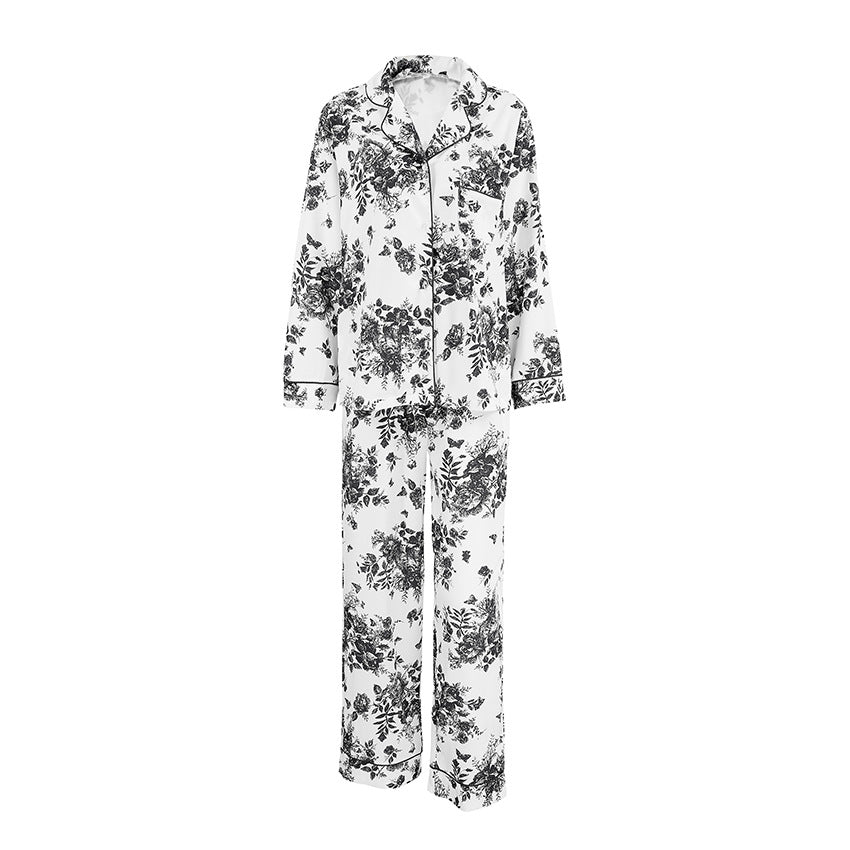 Satin Ink Pajamas Lingerie
