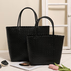 Women's Woven Beach Tote Bag