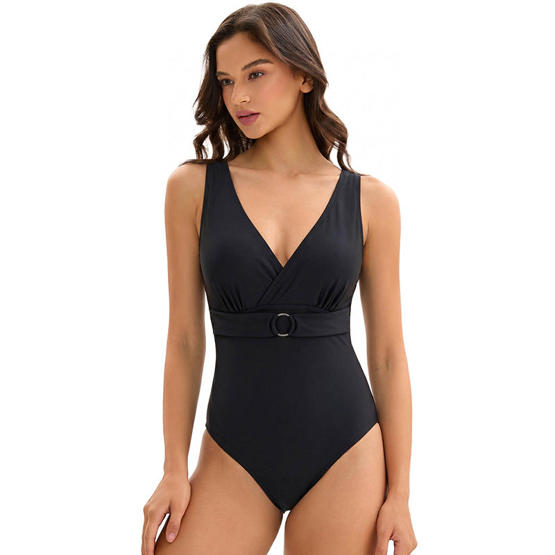 Siamese Triangle One-piece Swimwear