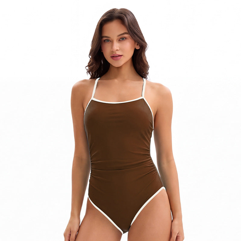 Brown White