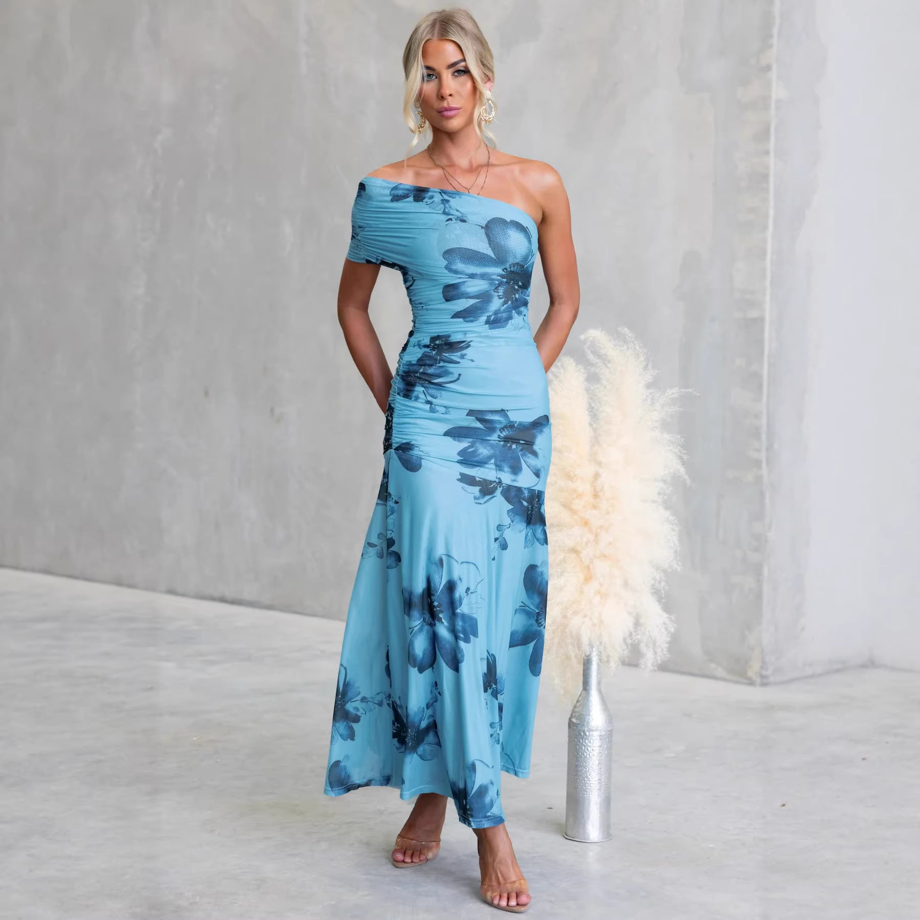 Women's Sheath Floral Dress