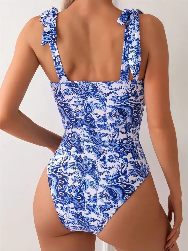 2025 Swimwear Women Sexy Swimsuit One-Piece Swimming Suit Bathing Suit Bikini Set Beach Wear Monokini