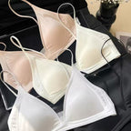 Women's seamless triangle bralette