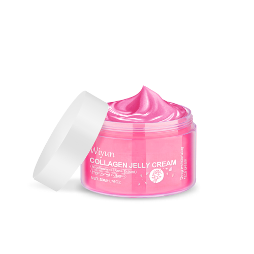 Collagen rose moisturizing jelly cream
