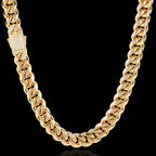 Unisex stainless steel Cuban chain necklace